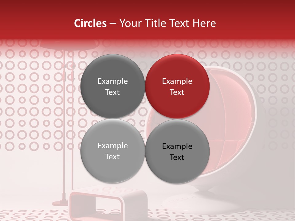 Room Interior Chair PowerPoint Template
