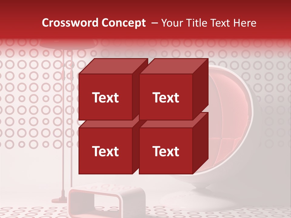 Room Interior Chair PowerPoint Template