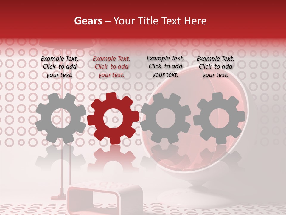 Room Interior Chair PowerPoint Template