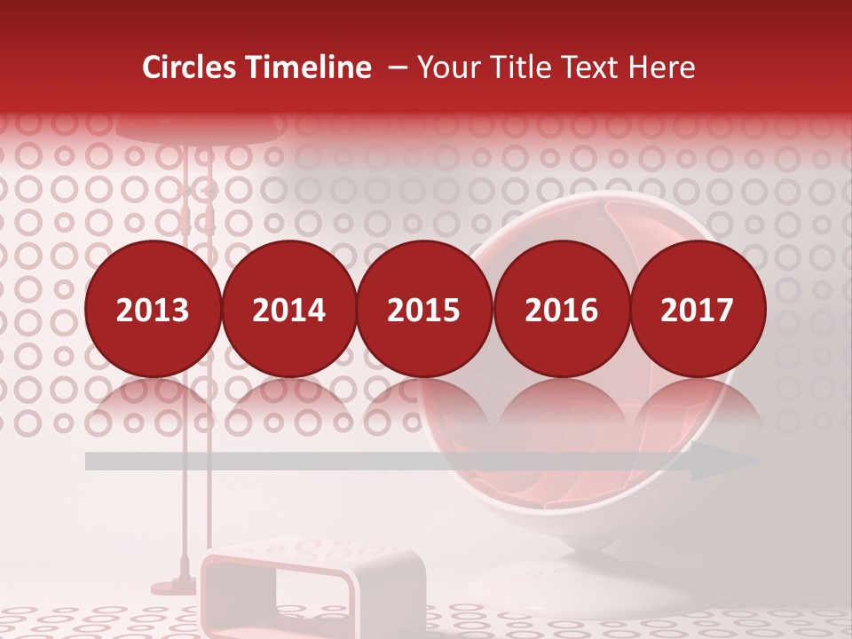 Room Interior Chair PowerPoint Template