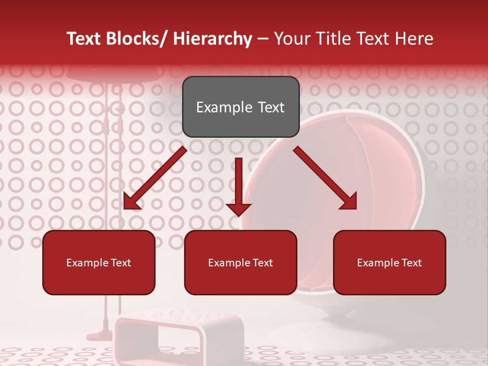 Room Interior Chair PowerPoint Template