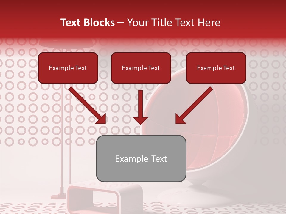Room Interior Chair PowerPoint Template