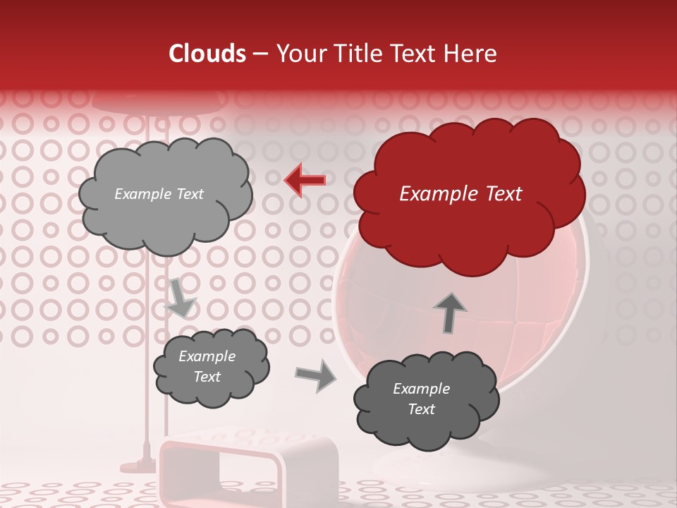 Room Interior Chair PowerPoint Template