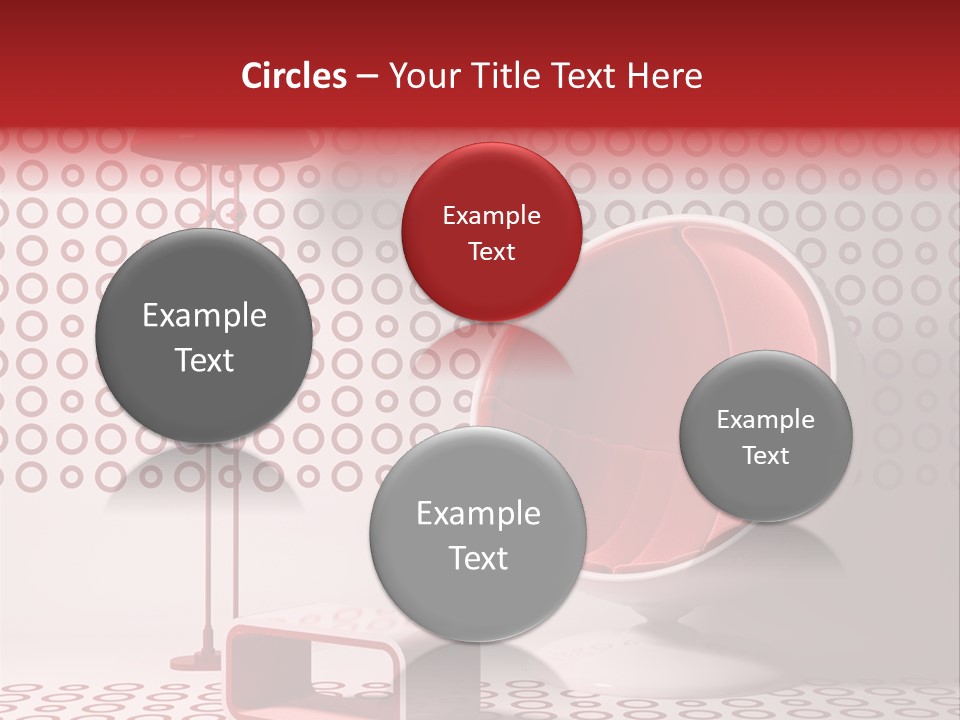 Room Interior Chair PowerPoint Template