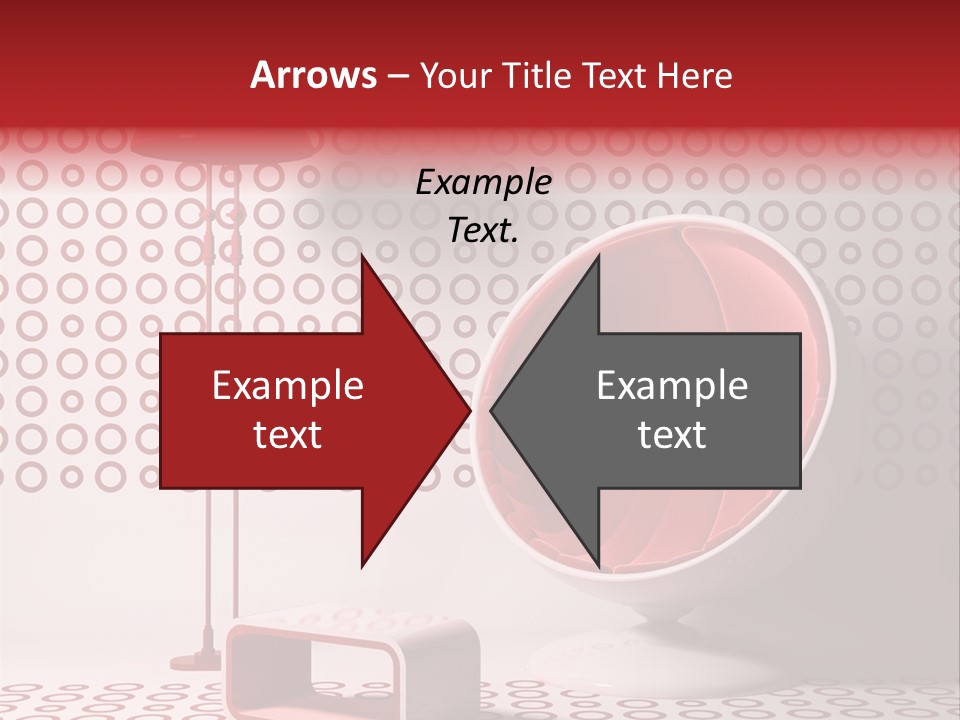 Room Interior Chair PowerPoint Template