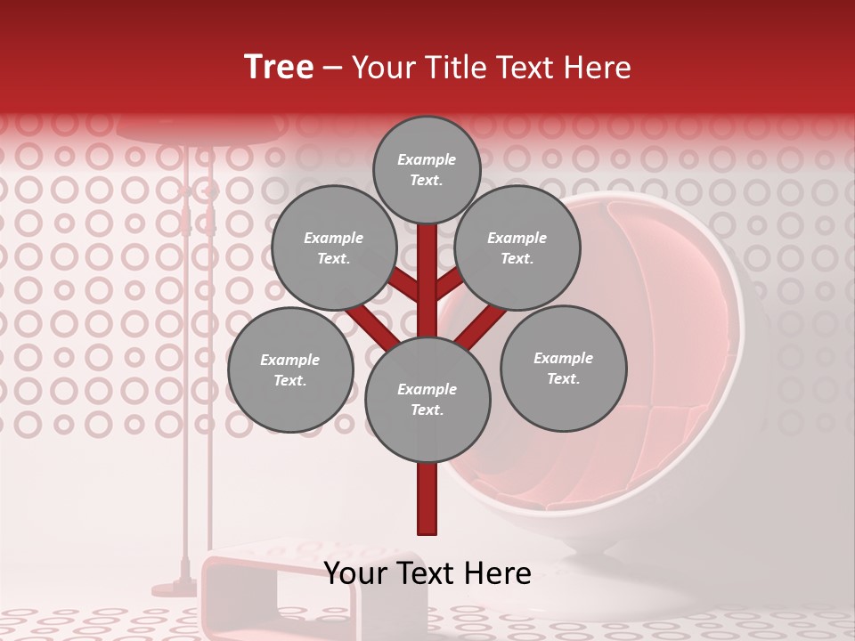 Room Interior Chair PowerPoint Template