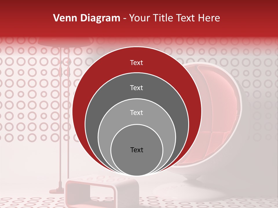 Room Interior Chair PowerPoint Template