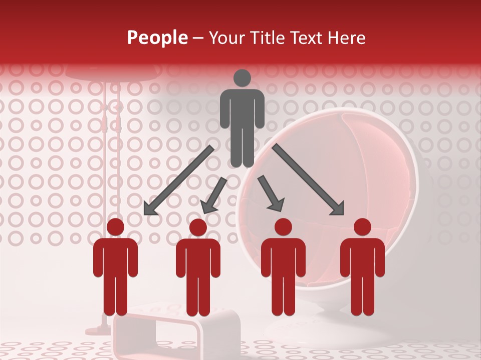 Room Interior Chair PowerPoint Template