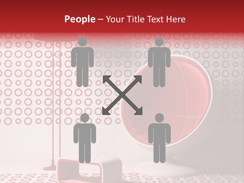 Room Interior Chair PowerPoint Template