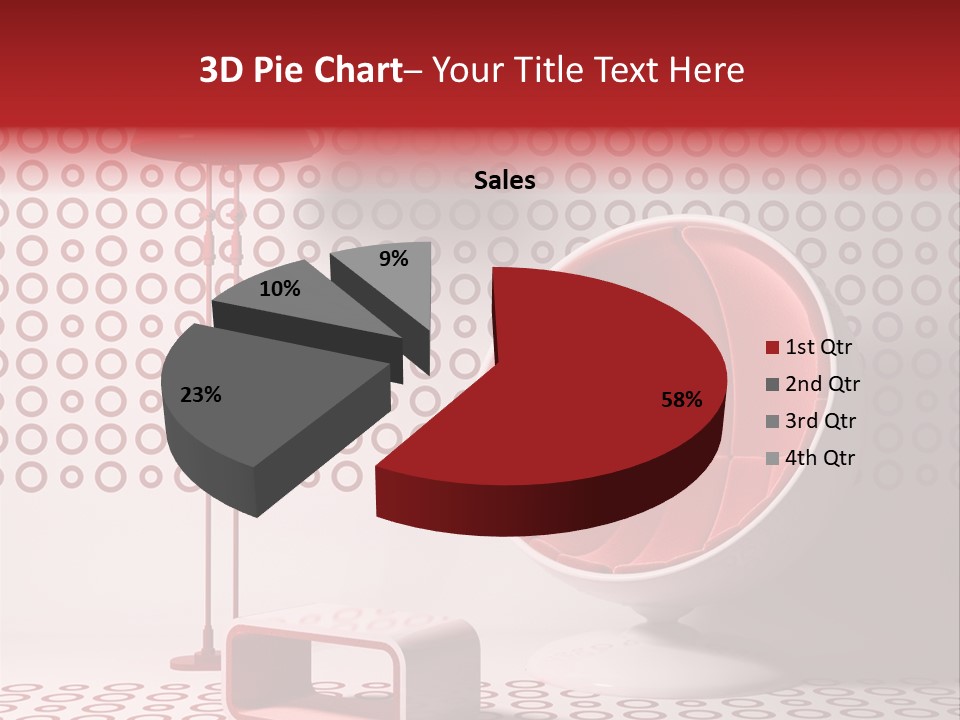 Room Interior Chair PowerPoint Template