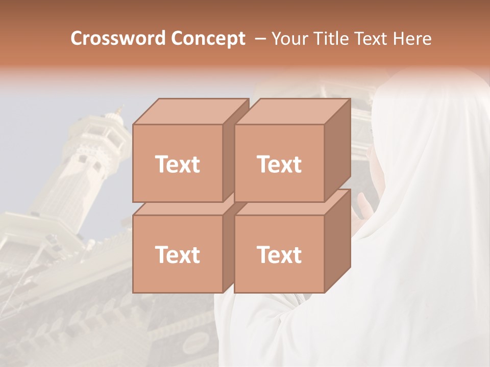 Hadj Concentrate Hide PowerPoint Template