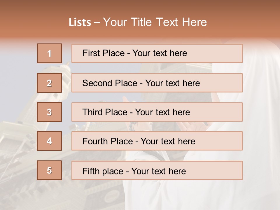 Hadj Concentrate Hide PowerPoint Template