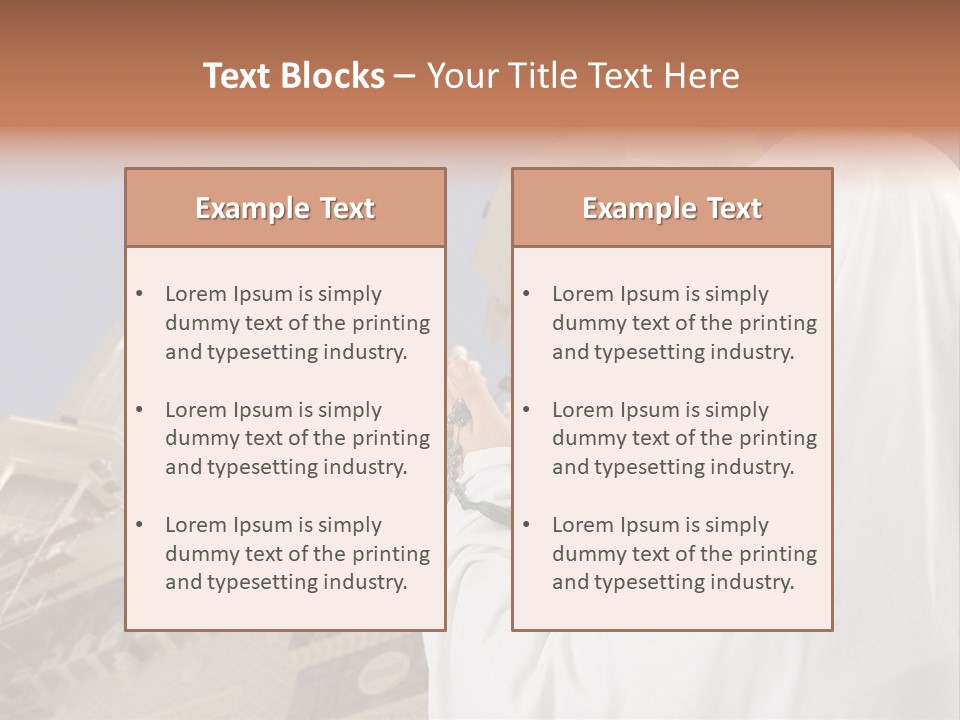 Hadj Concentrate Hide PowerPoint Template