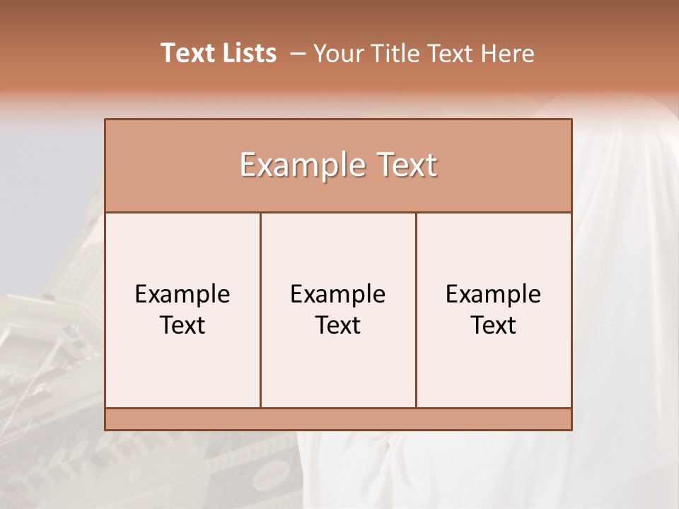 Hadj Concentrate Hide PowerPoint Template