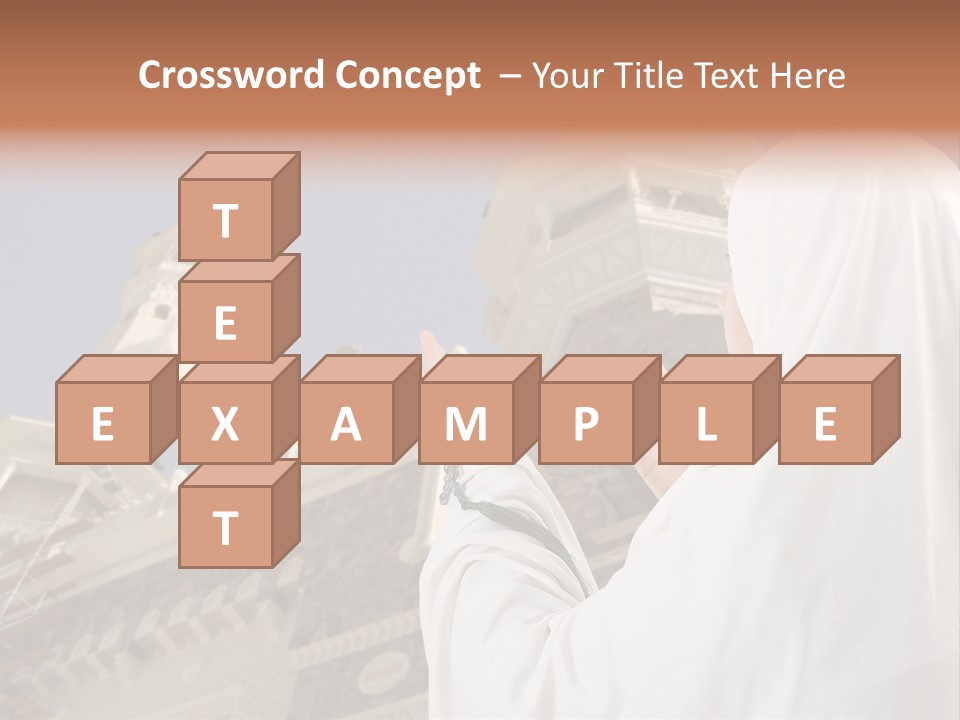 Hadj Concentrate Hide PowerPoint Template