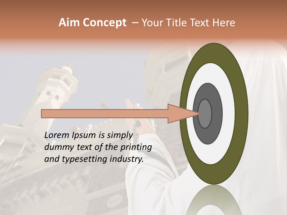 Hadj Concentrate Hide PowerPoint Template