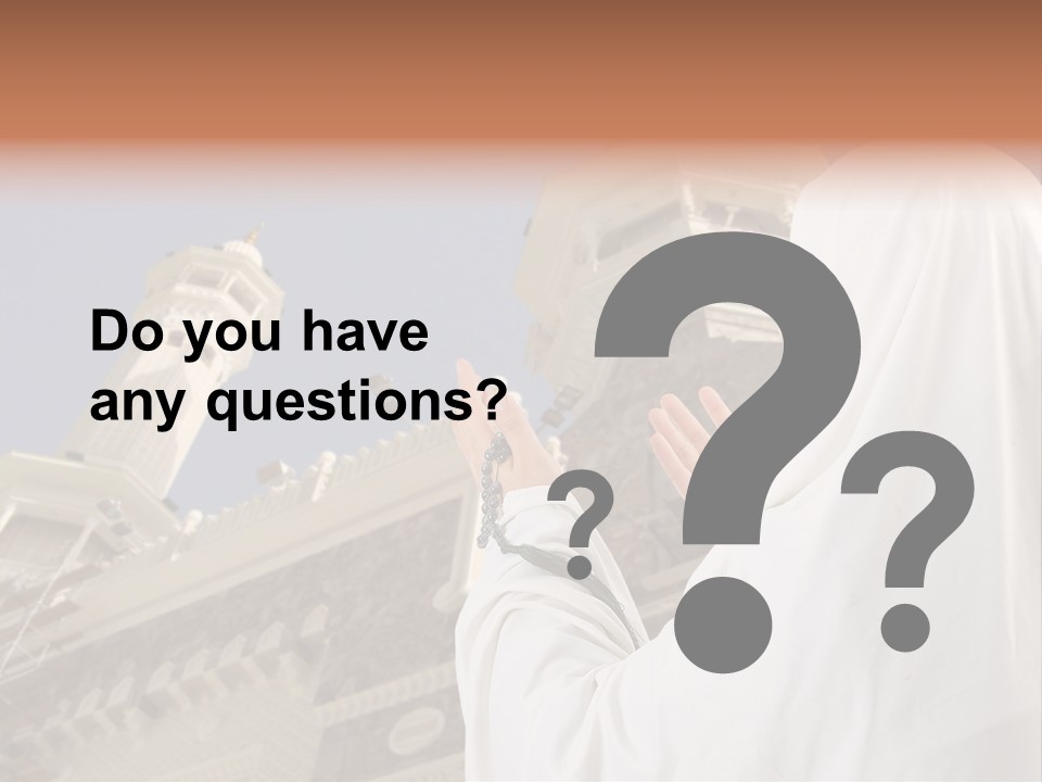 Hadj Concentrate Hide PowerPoint Template