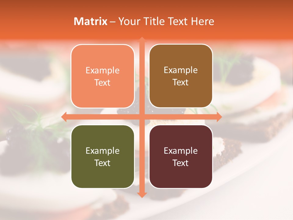 White Quark Background PowerPoint Template