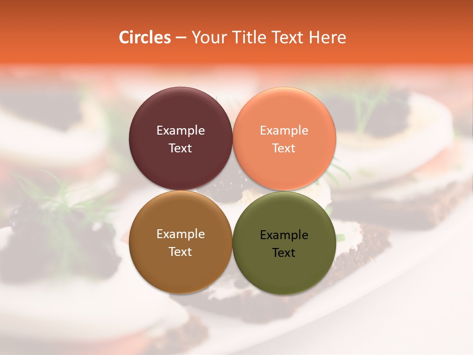 White Quark Background PowerPoint Template