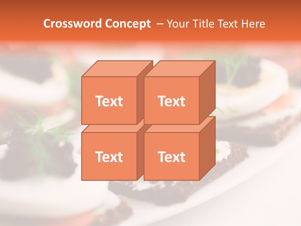 White Quark Background PowerPoint Template
