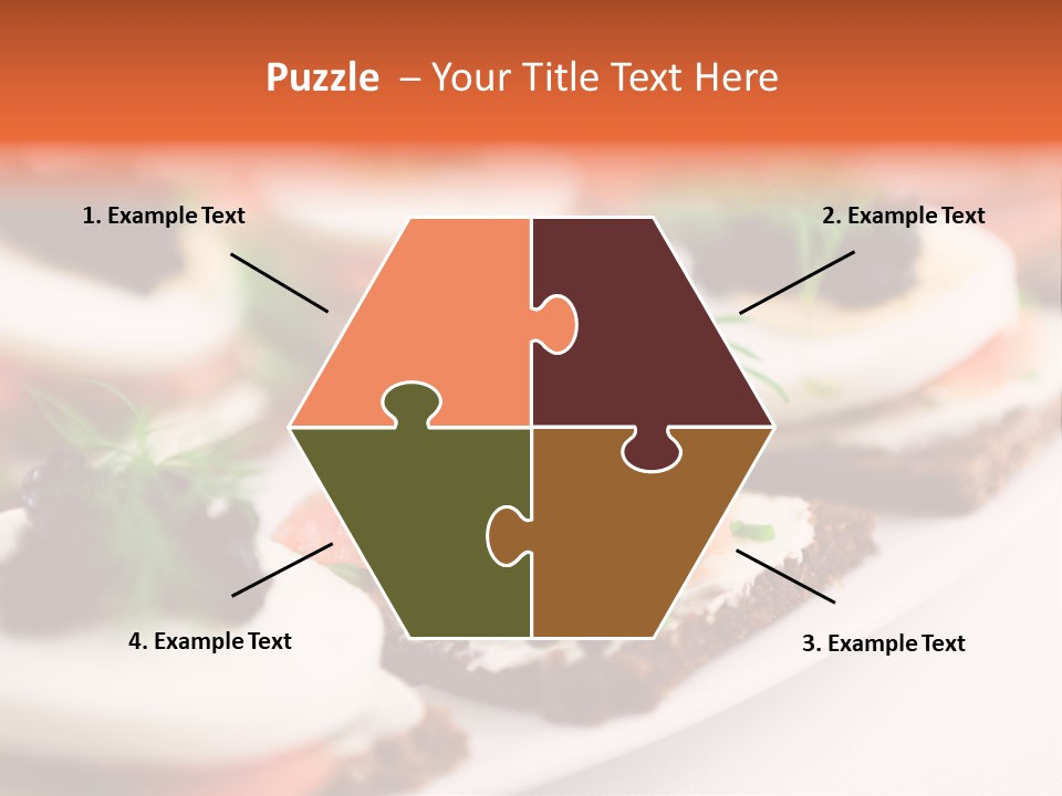 White Quark Background PowerPoint Template