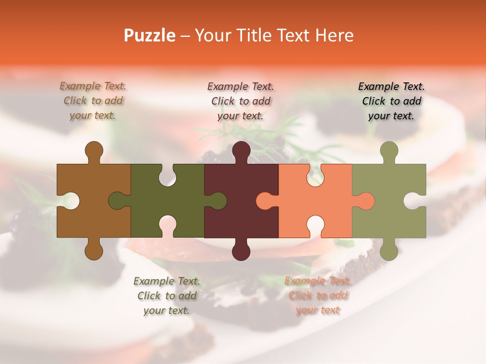 White Quark Background PowerPoint Template