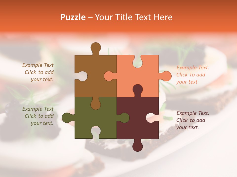 White Quark Background PowerPoint Template