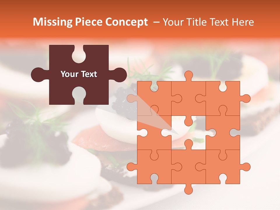 White Quark Background PowerPoint Template