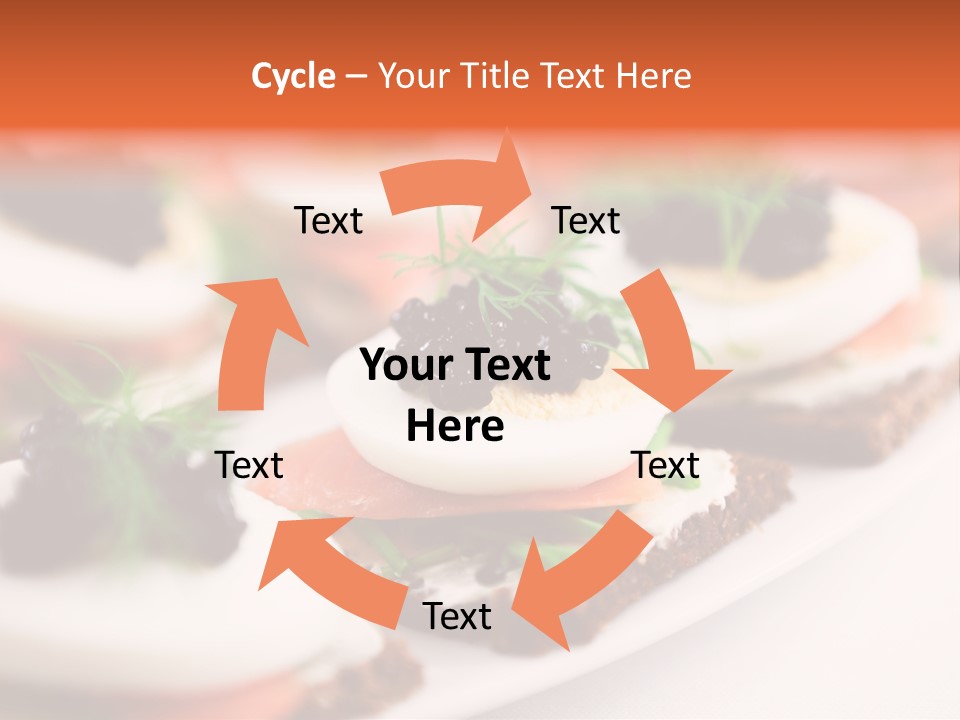 White Quark Background PowerPoint Template