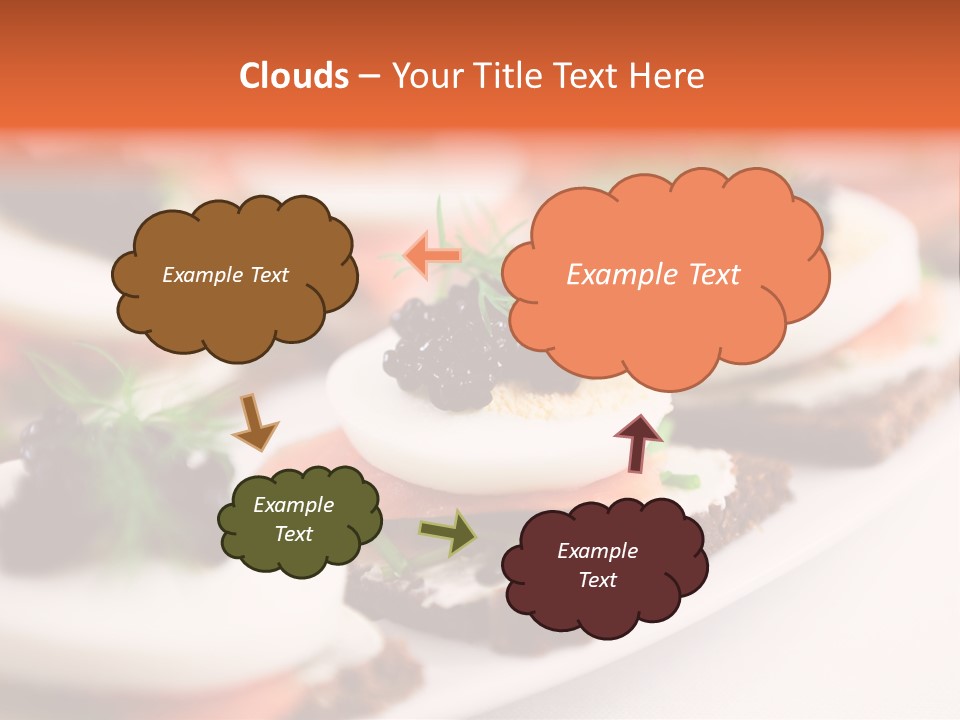 White Quark Background PowerPoint Template