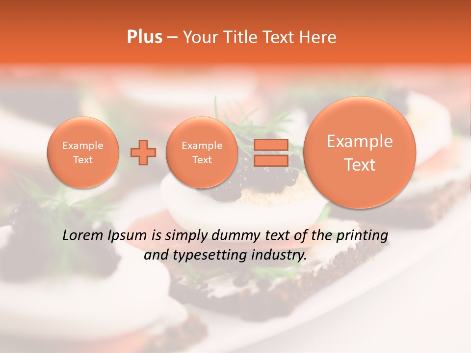 White Quark Background PowerPoint Template