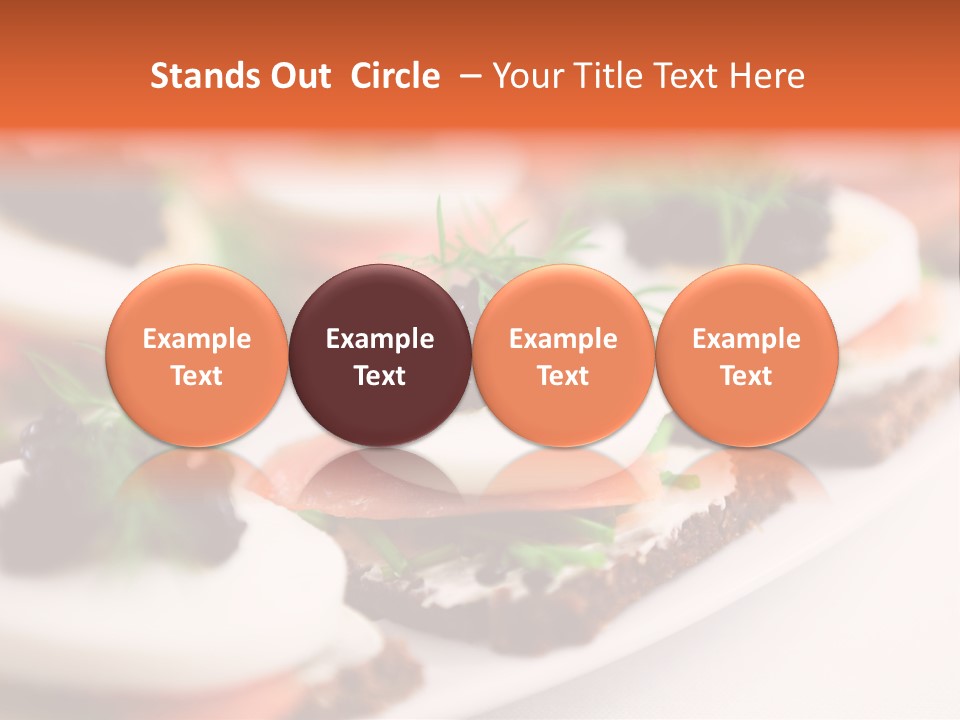 White Quark Background PowerPoint Template