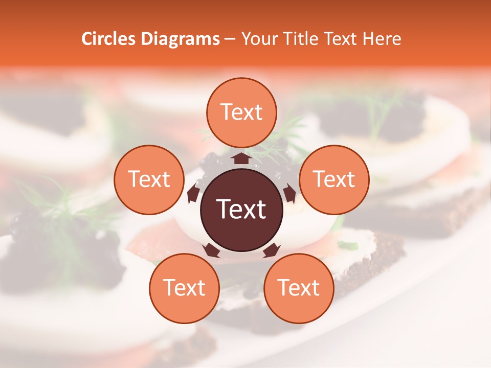 White Quark Background PowerPoint Template