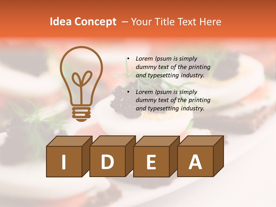 White Quark Background PowerPoint Template