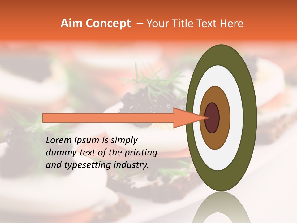 White Quark Background PowerPoint Template