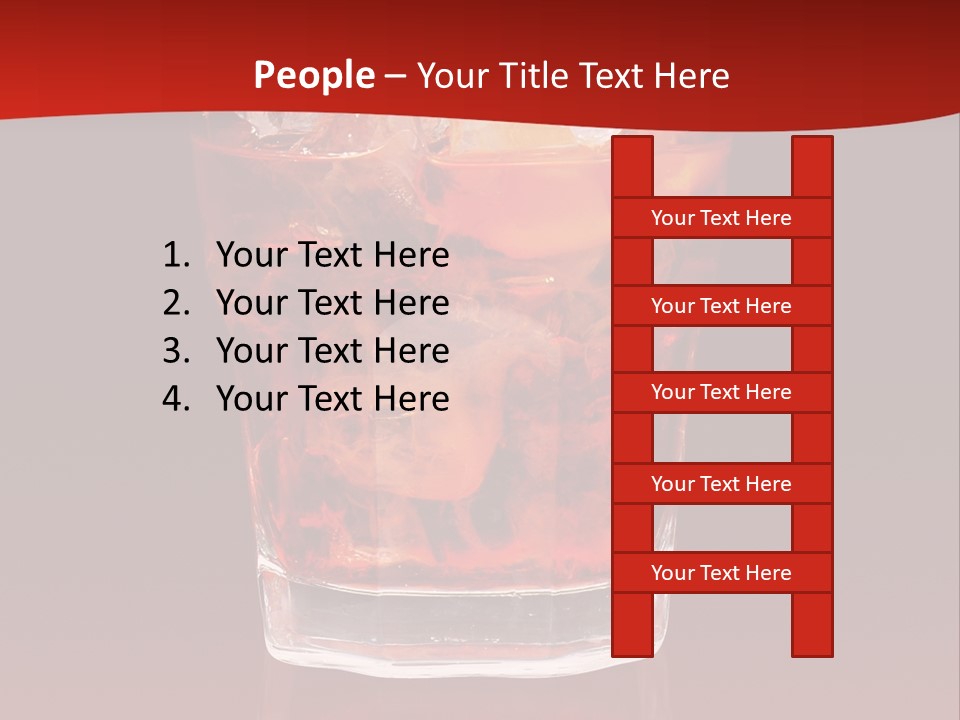 Business People Pen PowerPoint Template