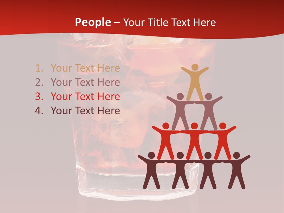 Business People Pen PowerPoint Template