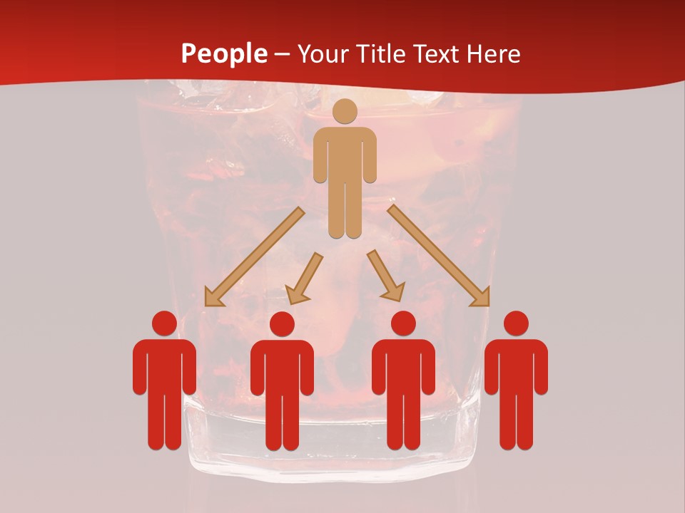 Business People Pen PowerPoint Template