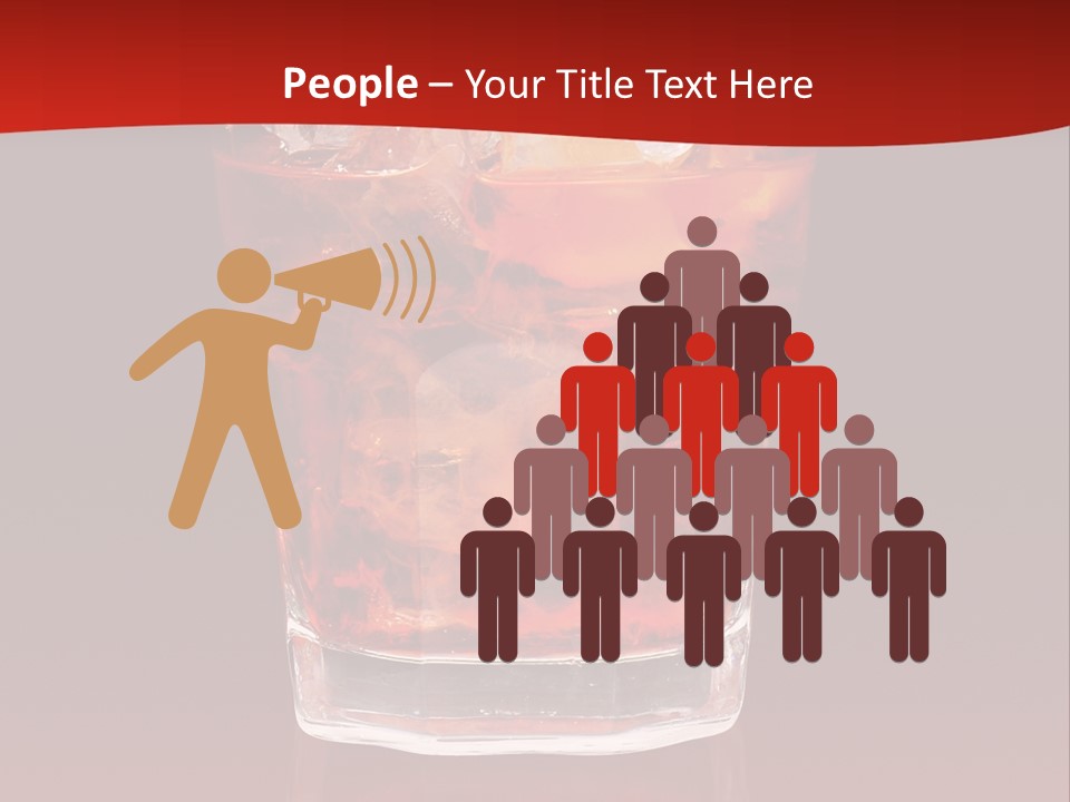 Business People Pen PowerPoint Template