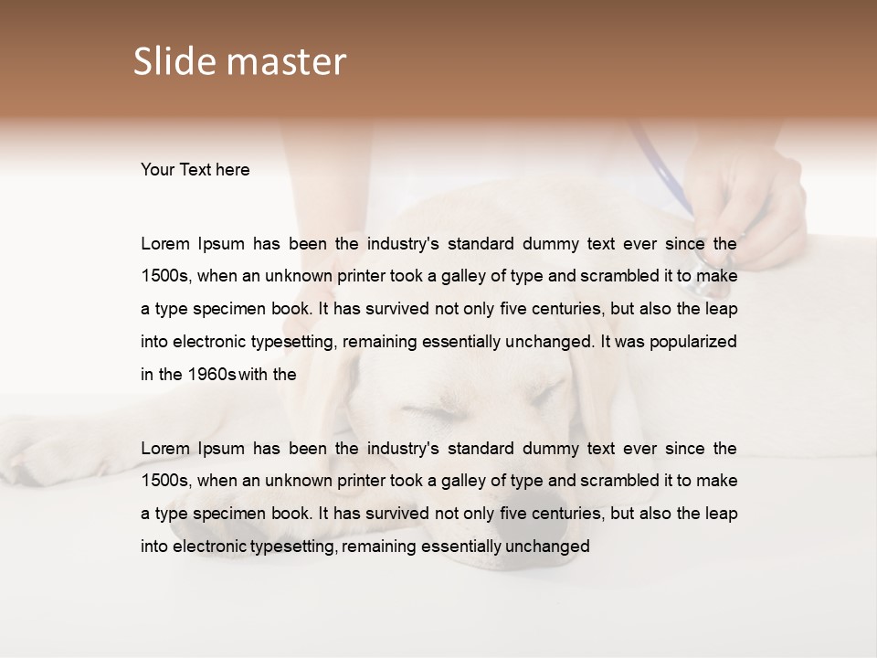 Cute Work Specialist PowerPoint Template