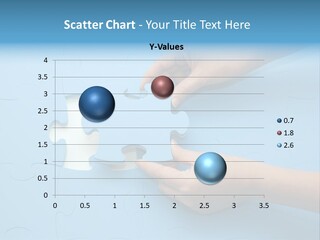 Solution Hand White PowerPoint Template