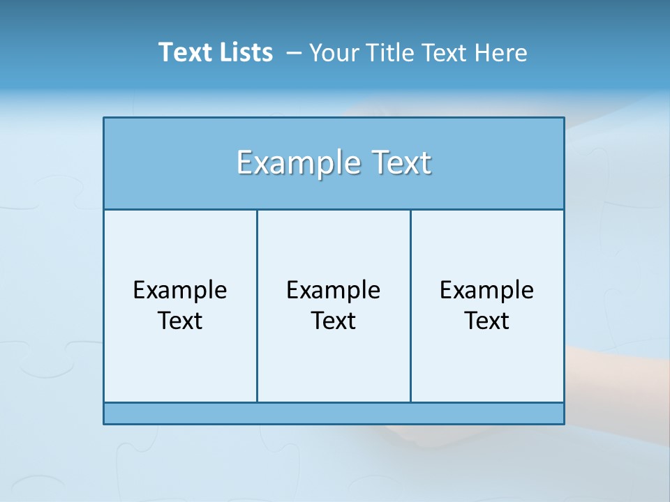 Solution Hand White PowerPoint Template