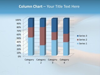 Solution Hand White PowerPoint Template