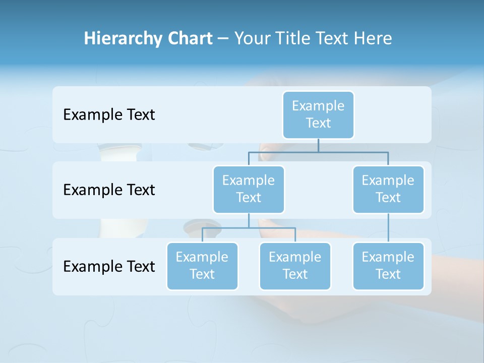 Solution Hand White PowerPoint Template