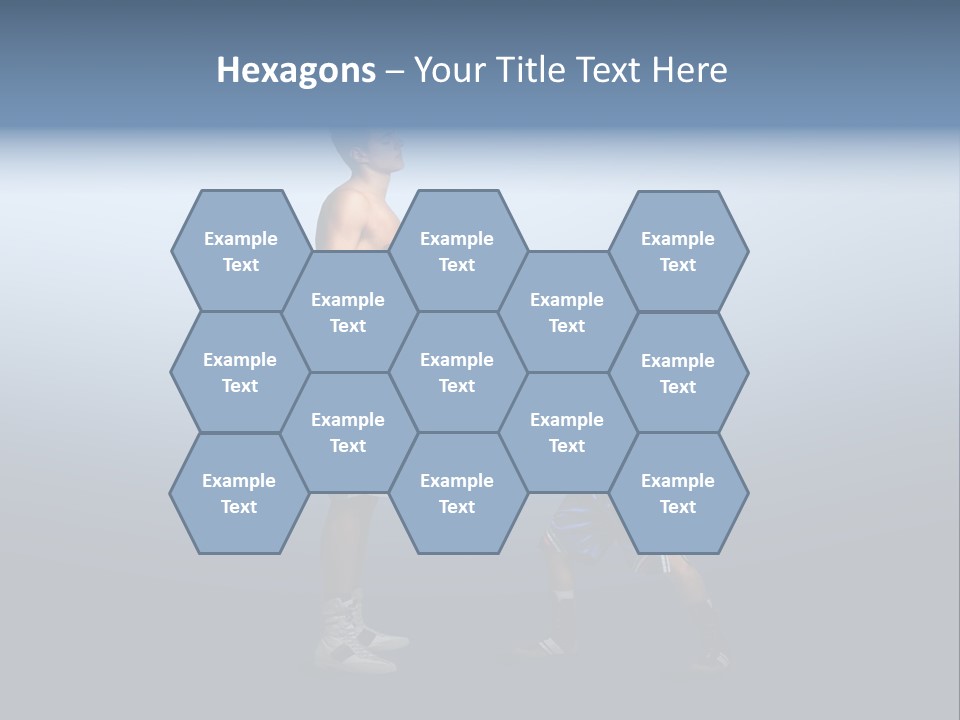 Man Goliath Competition PowerPoint Template