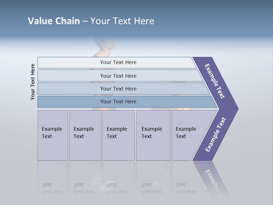 Man Goliath Competition PowerPoint Template