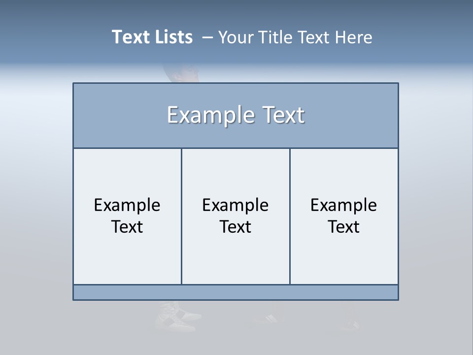 Man Goliath Competition PowerPoint Template
