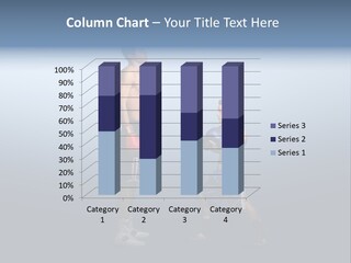 Man Goliath Competition PowerPoint Template