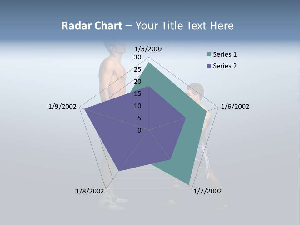 Man Goliath Competition PowerPoint Template