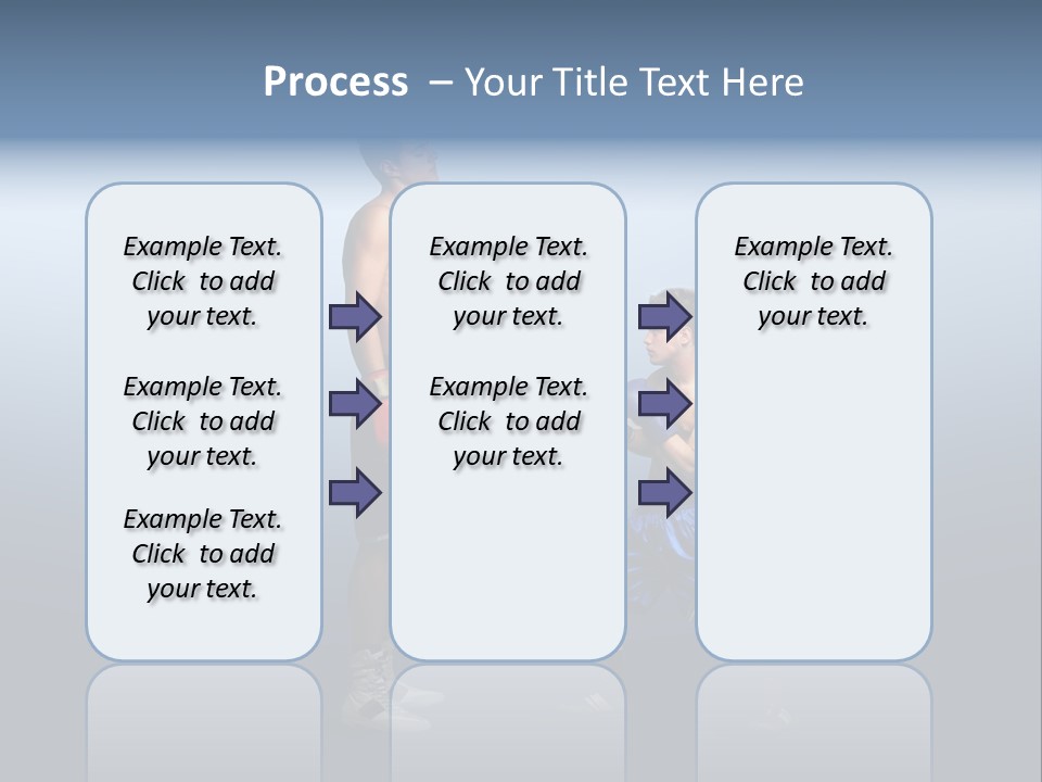 Man Goliath Competition PowerPoint Template